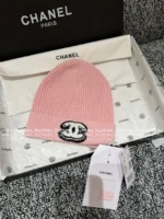 Chanel 25B Fall/Winter Collection ❄️ Towel-Embroidered Logo Set - 100% Kashmir Cashmere Scarf/Beanie/Gloves - Image 31