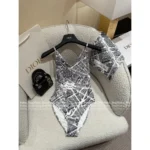 Dior Vacation Essential ❕ London Limited Edition Print Swimsuit/Top - Dust Bag Packaging