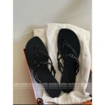 Hermes Classic & Ultra-Comfortable 🐽 H+ 2025 Spring/Summer Collection - Imported Pig-Nose PVC Flip-Flops for Women