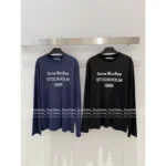 ACNE STUDIOS Classic "1996" Logo Print Tee 🔎 Unisex Cotton Short Sleeve Shirt - Oversized Fit - Image 10