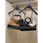 Chanel In Stock 🤎 2025A Haute Atelier Runway Tote - Suede Color-Block w/ Metal Chain Strap ⛓️ Full YKK® Hardware - Image 10
