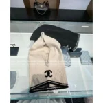 Chanel 25B Fall/Winter Collection 🎩 100% Cashmere "Dou Dou" Earflap Beanie - Internet Celebrity & Ultra-Soft Warmth - Image 11
