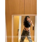 CHROME HEARTS Bestseller Divine Pants ~ 2025SS Hot Girl Must-Have 🖤 Heavyweight Camo Pocket Techwear Cargo Pants for Women - Image 8