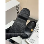Loewe 2025 Foam Pebble Slides 🐻 Cloud Comfort Platform Sandals - Metallic Accents & Arch Support - Image 4