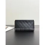 Chanel 2025B Early Fall Collection 🖤 "Underrated Gem" Caviar Leather Clutch - Exclusive Metal Logo & Structured Silhouette 👜 - Image 16