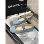 Chanel 25N Early Spring Runway Collection 🌈 Pastel Mary Janes - Colorful Candy Doll Shoes w/ Glossy Imported Leather 🍬 - Image 5
