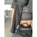 Chanel 2025 New Collection 🖤 "Cool to the Max" - Personal Keep Edition All Black CF Handle Mini Bag - Top Handle with Chain Strap - Image 4