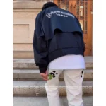 CHROME HEARTS Personal Keep - London Exclusive 🔎 CHROME HEARTS 2025 Spring/Summer Tech Jacket - Waterproof & Breathable with Sanskrit Back PrintSunscreen jacket💲113 - Image 12
