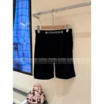 CHROME HEARTS Personal Keep Edition~ Versatile & Ultra-Comfortable 🖤 K+ 2025 High-Waisted Slim-Fit Cycling Shorts - Stretchy Sanskrit Print Logo & Windproof Design - Image 10