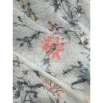 Dior 2025 Early Spring Collection 🌷 Heavy Floral Jacquard Logo Sheer Knit Top - Round Neck 100% Wool See-Through Blouse - Image 10