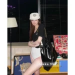 Chanel Premium Edition 🖤 22Bag Chain Tote/"Trash Bag" - Exclusive Imported Premium Oil-Wax Leather w/ English Letter Logo - Image 9