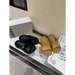 Loewe 2025 Foam Pebble Slides 🐻 Cloud Comfort Platform Sandals - Metallic Accents & Arch Support - Image 3