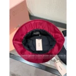 miumiu Gift Box Packaging 🎩 25 Spring/Summer Collection - UPF Sun Protection Hat with Letter Logo - Image 7