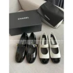 Chanel "Princess-Exclusive Mary Janes" 👸 Keep Edition - Patent Leather Doll Shoes w/ Bookbag Buckle - Image 8