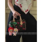 2025 Collaboration TM Nano Alma Collection 🍒 Cherry Print Leather Handbag - Full Series of Mini Totes 👜 - Image 19