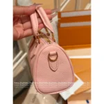 Louis Vuitton  Strawberry Mousse Pink 🍓 2025 Early Spring Collection - Super Pink Speedy Nano Handbag/Crossbody for Women - Image 8