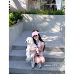 ALEXANDERWANG 2025 Spring/Summer Collection 🌸 Casual Athletic "Rich Girl" Dress - Embroidered Logo & Layered False Two-Piece Sleeveless Design - Image 10