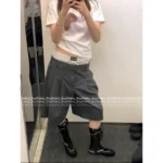 miumiu 2025 Spring/Summer Collection 🥊 Jang Wonyoung Inspired Boxing Boots - Gymnasium Tech Fabric & Suede Leather - Image 7