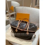Louis Vuitton Classic & Versatile Neverfull Tote 🔥 LV Monogram Canvas with Coated Trim & Textile Lining - Hand/Shoulder Carry Shopping Bag - Image 8