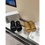 Loewe 2025 Foam Pebble Slides 🐻 Cloud Comfort Platform Sandals - Metallic Accents & Arch Support - Image 22