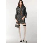Chanel 25B Fall/Winter Collection 🔍 Artisan Lace-Knit Set - Hand-Embroidered Cardigan & Skirt with Silk Lining - Image 11
