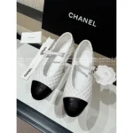Chanel 2025A Atelier Collection 🔎 Quilted Mary Janes - Full Leather Lining & Lambskin Upper (3 Colors) - Image 4