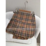 BURBERRY 25 Spring/Summer Collection 🤎 Heavyweight Pleated Mini Skirt - High-Waist Slimming A-Line Silhouette - Image 6