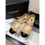 Chanel 25S Spring/Summer Collection 🌈 Heavy-Duty Mesh Mary Janes - Breathable Comfort with Imported Hardware & Leather - Image 9