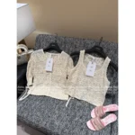 Dior 2025 Spring/Summer Collection 🤍 Elegant Knit Vest - Bow Knot Openwork Cardigan - Image 24
