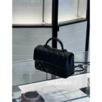 Chanel 2025 New Collection 🖤 "Cool to the Max" - Personal Keep Edition All Black CF Handle Mini Bag - Top Handle with Chain Strap - Image 20