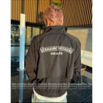 CHROME HEARTS Personal Keep - London Exclusive 🔎 CHROME HEARTS 2025 Spring/Summer Tech Jacket - Waterproof & Breathable with Sanskrit Back PrintSunscreen jacket💲113 - Image 8