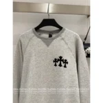 CHROME HEARTS 2025 SS Early Fall Full Collection Grey Print Logo Set - Cross Design Hoodie/Pullover/Shorts/Pants - Image 15