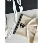 Chanel 25B Fall/Winter Collection 🎩 100% Cashmere "Dou Dou" Earflap Beanie - Internet Celebrity & Ultra-Soft Warmth - Image 5