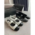 Chanel "Princess-Exclusive Mary Janes" 👸 Keep Edition - Patent Leather Doll Shoes w/ Bookbag Buckle - Image 4