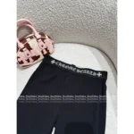 CHROME HEARTS Personal Keep Edition~ Versatile & Ultra-Comfortable 🖤 K+ 2025 High-Waisted Slim-Fit Cycling Shorts - Stretchy Sanskrit Print Logo & Windproof Design - Image 5