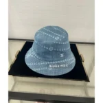 Chanel In Stock❗️ 25C Spring/Summer Collection 🧢 Heavy Denim Pearl-Embroidered Cap - Fisherman/Baseball Style w/ Logo & UV Protection - Image 22