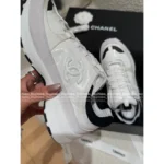 Chanel 25A Spring/Summer Collection ©️©️ Color-Block Platform Sneakers - Classic Silhouette w/ Height-Boosting Cushion 👟 - Image 11