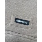 miumiu 2025SS Fall/Winter Collection 🔍 Women's Zip-Up Fleece Jacket - Cotton Sherpa w/ Wool Blend & Plush Pile - Image 6