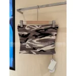 CHROME HEARTS Hot Girl Must-Have!❗️2025SS Spring/Summer Collection - Camouflage Cross Logo Bandeau Top - Image 7