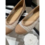 Chanel 2025P Spring/Summer Collection 🏖️ Artisan Raffia Ballet Flats 🩰 Multi-Color Options ~ Lambskin Lining & Cloud Comfort ❕ Gift Box Packaging - Image 10