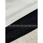 Chanel 25B Early Fall Collection 🎀 Rhinestone Logo Layered Tee - Mock Two-Layer Cotton Long Sleeve - Image 7