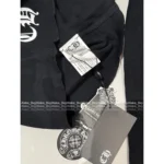 CHROME HEARTS 2025 Early Fall Collection  Back Print Flag Tee - Ribbed Long Sleeve Cotton Shirt - Image 6