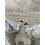 Chanel 25M Coco Beach Collection 🔎 Mesh Embroidered Quilted Mary Janes - Round Toe & Lambskin Lining for Comfort - Image 16