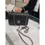 Chanel New Colorway🌈 First Stock In! - 2025S Coco Crush Handle Square Bag ⛓️ Multi-Way Crossbody/Handheld - Image 14