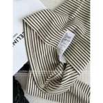 Celine 2025SS Early Fall Collection 🔍 Black & White Contrast Knit Top - Slim-Fit Round Neck w/ Metal Logo Buttons - Image 14