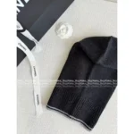 Chanel 25B Fall/Winter Collection 🎩 100% Cashmere "Dou Dou" Earflap Beanie - Internet Celebrity & Ultra-Soft Warmth - Image 3