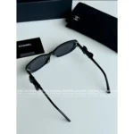 Chanel 25B Detachable Leather Bow Glasses 🎀 Round Frame Cat-Eye Sunglasses - Celebrity Inspired 🕶️ - Image 11