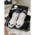 Chanel 25A Spring/Summer Collection ©️©️ Color-Block Platform Sneakers - Classic Silhouette w/ Height-Boosting Cushion 👟 - Image 10
