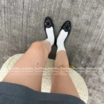 Chanel 2025S New Collection 🌺 Leather Camellia Flats - 3D Floral Logo & Round-Toe Ballet Shoes - Image 18