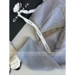 Chanel Early Fall Collection 💜 Lilac Peter Pan Cardigan - Hand-Crochet Collar Open-Front Coat - Image 3